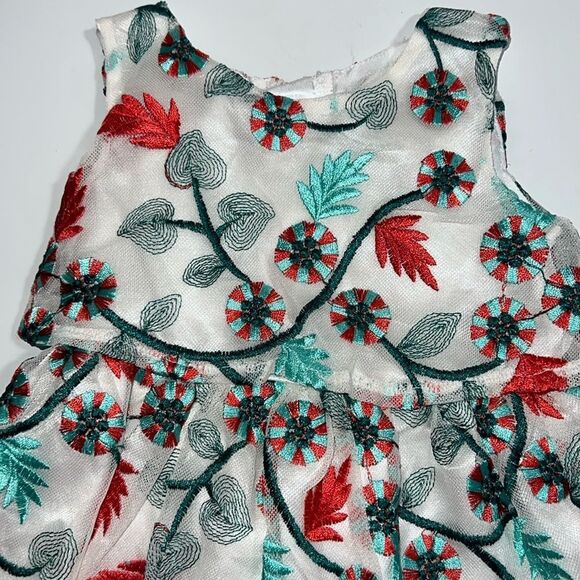 🛍PRETTY Little GIRLS DRESS 12 SIZE MONTHS 🛍 - Picture 2 of 8